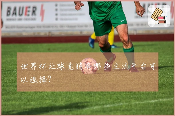 世界杯让球竞猜有哪些主流平台可以选择？